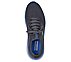 GO RUN MOTION - IONIC STRIDE, CHARCOAL/BLUE Footwear Top View