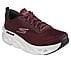 GO RUN SWIRL TECH, BBURGUNDY Footwear Right View