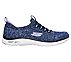 EMPIRE D'LUX - SHARP WITTED, NAVY/AQUA Footwear Lateral View