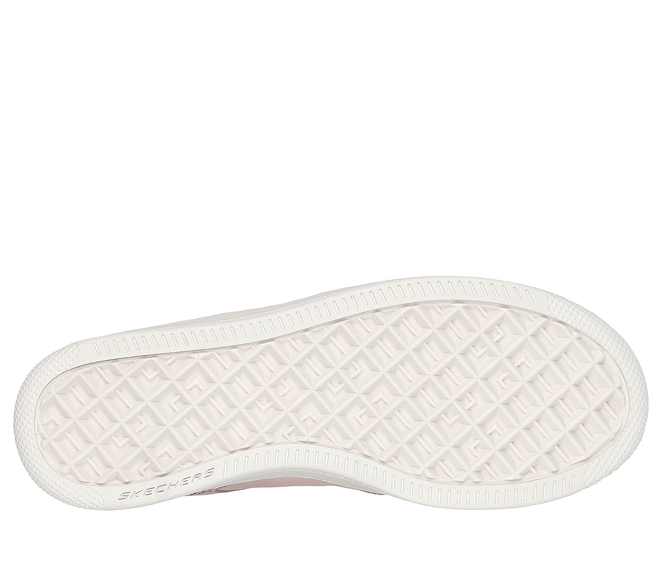 SPORT COURT 92-SHEER SHINE, WHITE/PINK/GOLD Footwear Bottom View