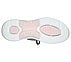 GO WALK ARCH FIT - PEACHY, BLACK/LIGHT PINK Footwear Bottom View