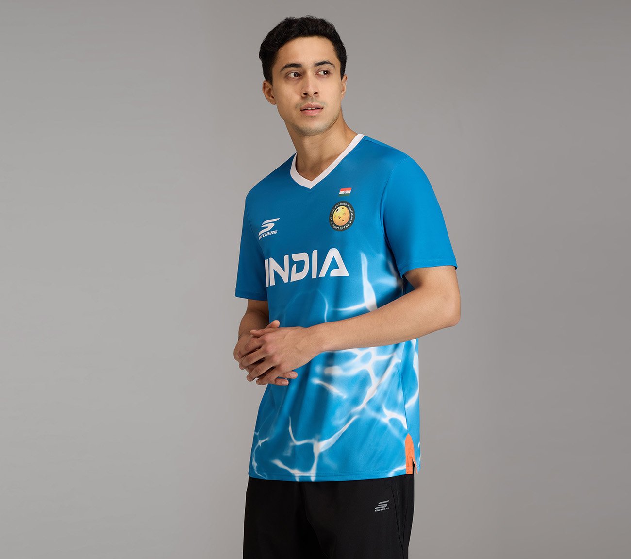 AIPA MENS REPLICA TRAINING JERSEY, WHITE/NEON PINK/LIME