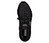 GO WALK HYPER BURST -MARITIME, BBLACK Footwear Top View
