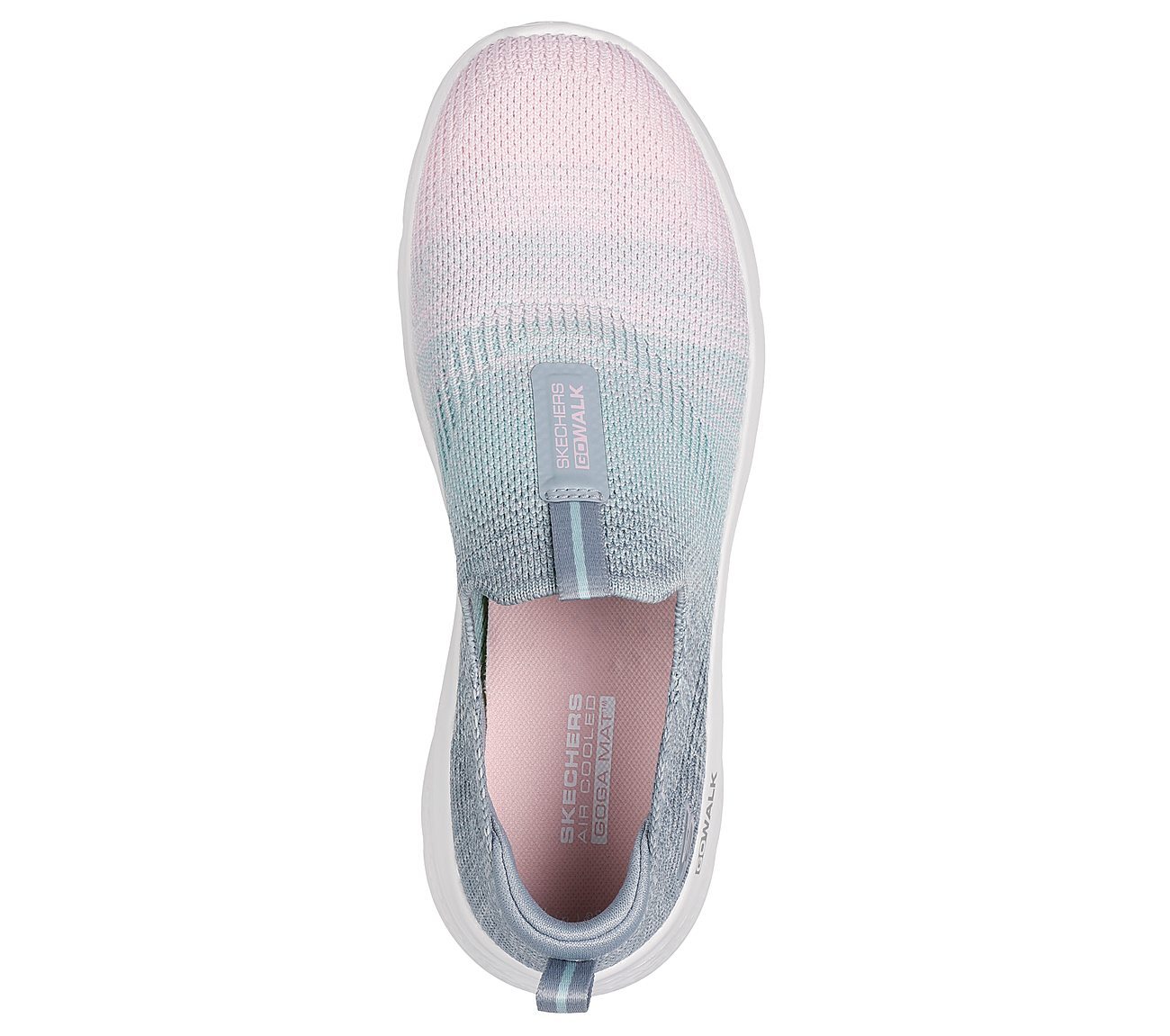 GO WALK FLEX - CALI SUNSET, GREY/MULTI Footwear Top View