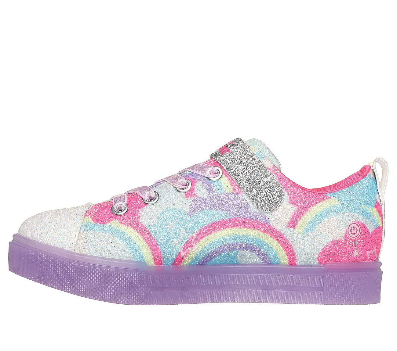 TWINKLE TOES: TWINKLE SPARKS ICE 2.0 - SHIMMERING, MULTI Footwear Left View