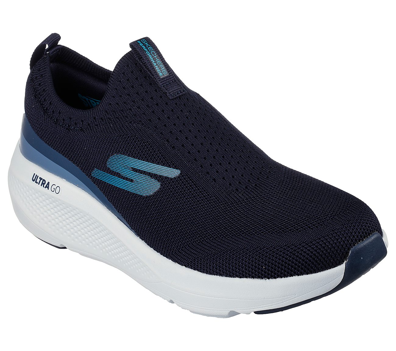 GO RUN ELEVATE - HOT STREAK, NNNAVY Footwear Lateral View