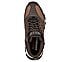 SKECH-AIR ENVOY, BROWN Footwear Top View