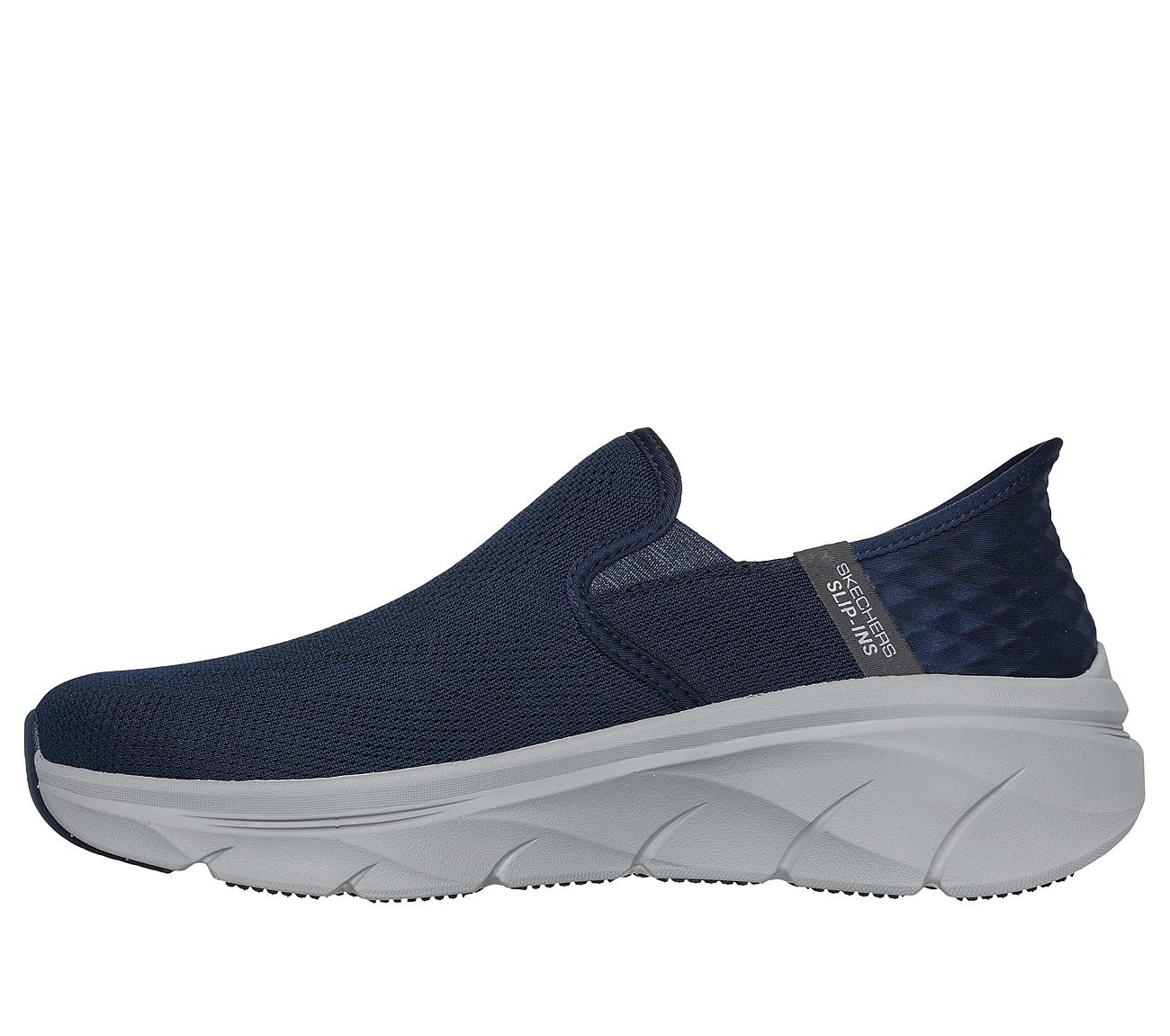 SKECHERS SLIP-INS RF: D'LUX WALKER 2.0 - REELER, NNNAVY Footwear Left View
