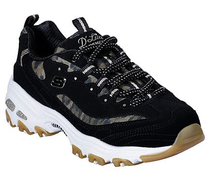 Buy Skechers D'LITES-QUICK LEOPARD