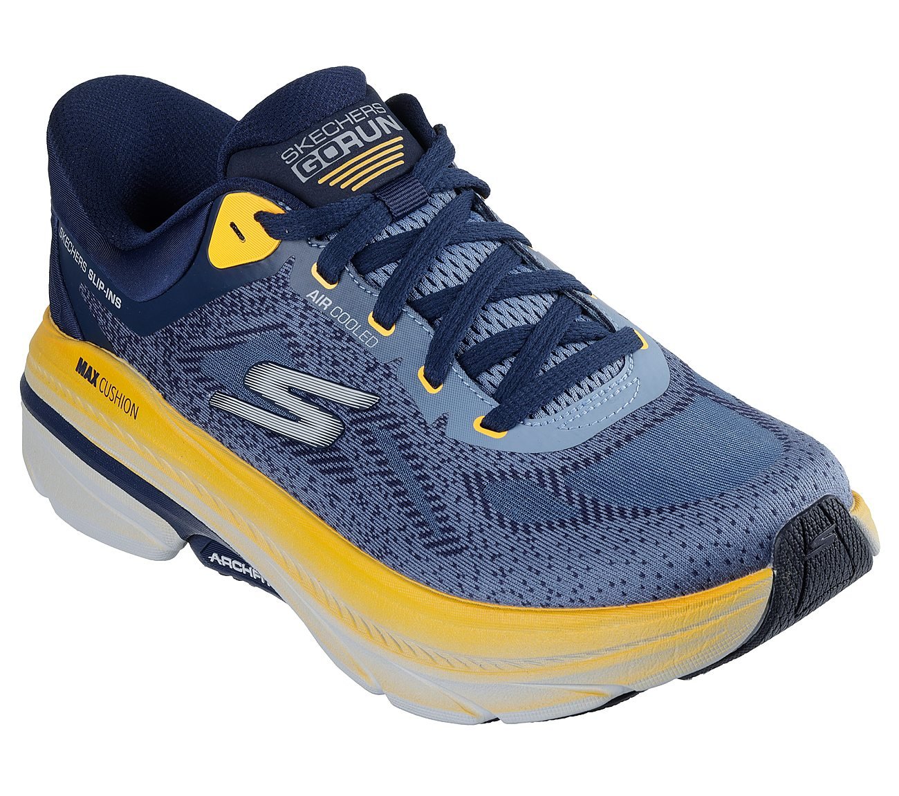 MAX CUSHIONING ARCH FIT 2, NVY/ORNG