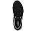 GO WALK 6 - AVALO 2, BLACK/GREY Footwear Top View
