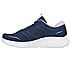 SKECH-LITE PRO-HIGH JOURNEY, NAVY/PURPLE Footwear Left View