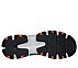 CROSSBAR - STILHOLT, GREY/ORANGE Footwear Bottom View