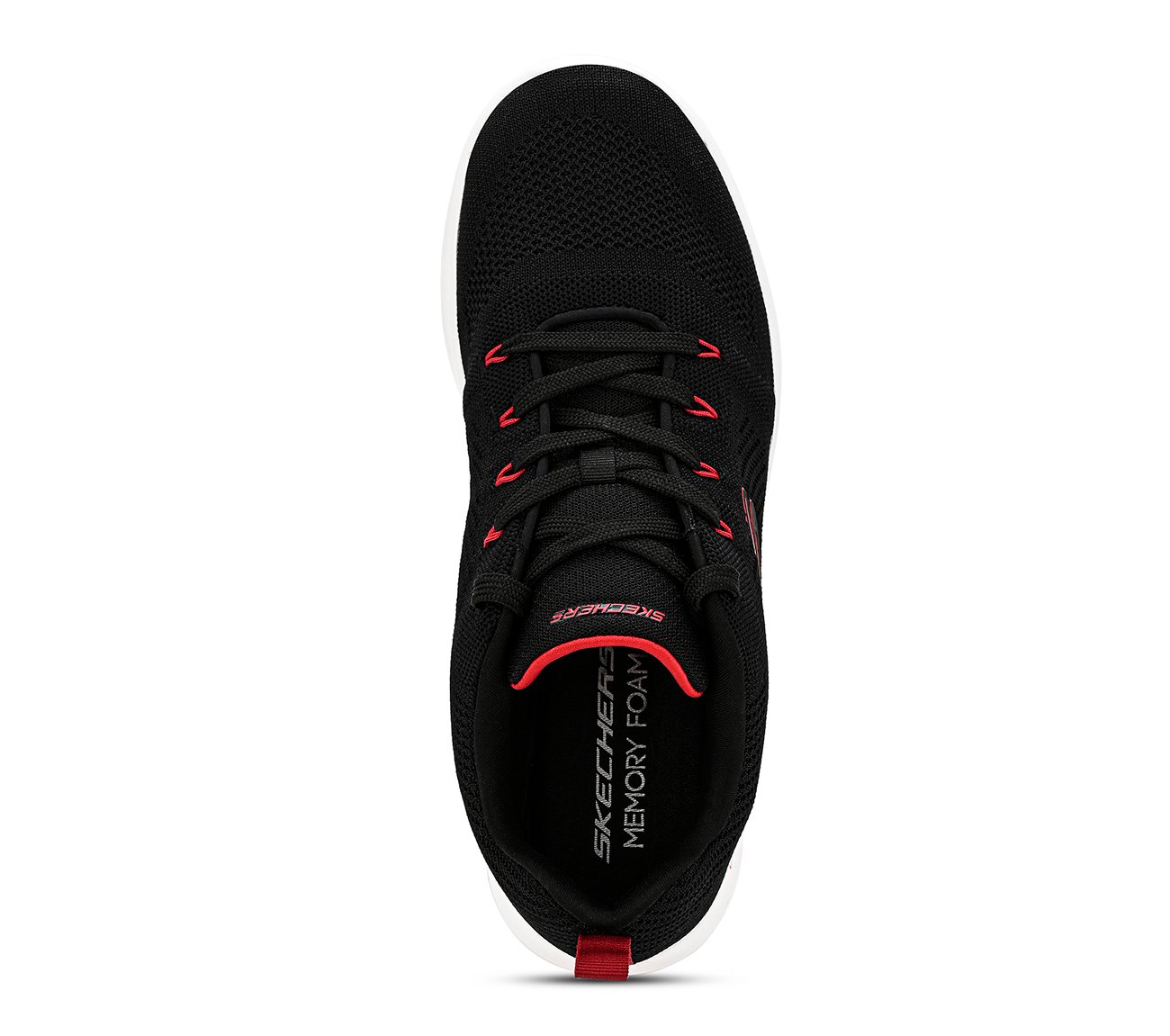 DYNAMIGHT, BLACK Footwear Top View