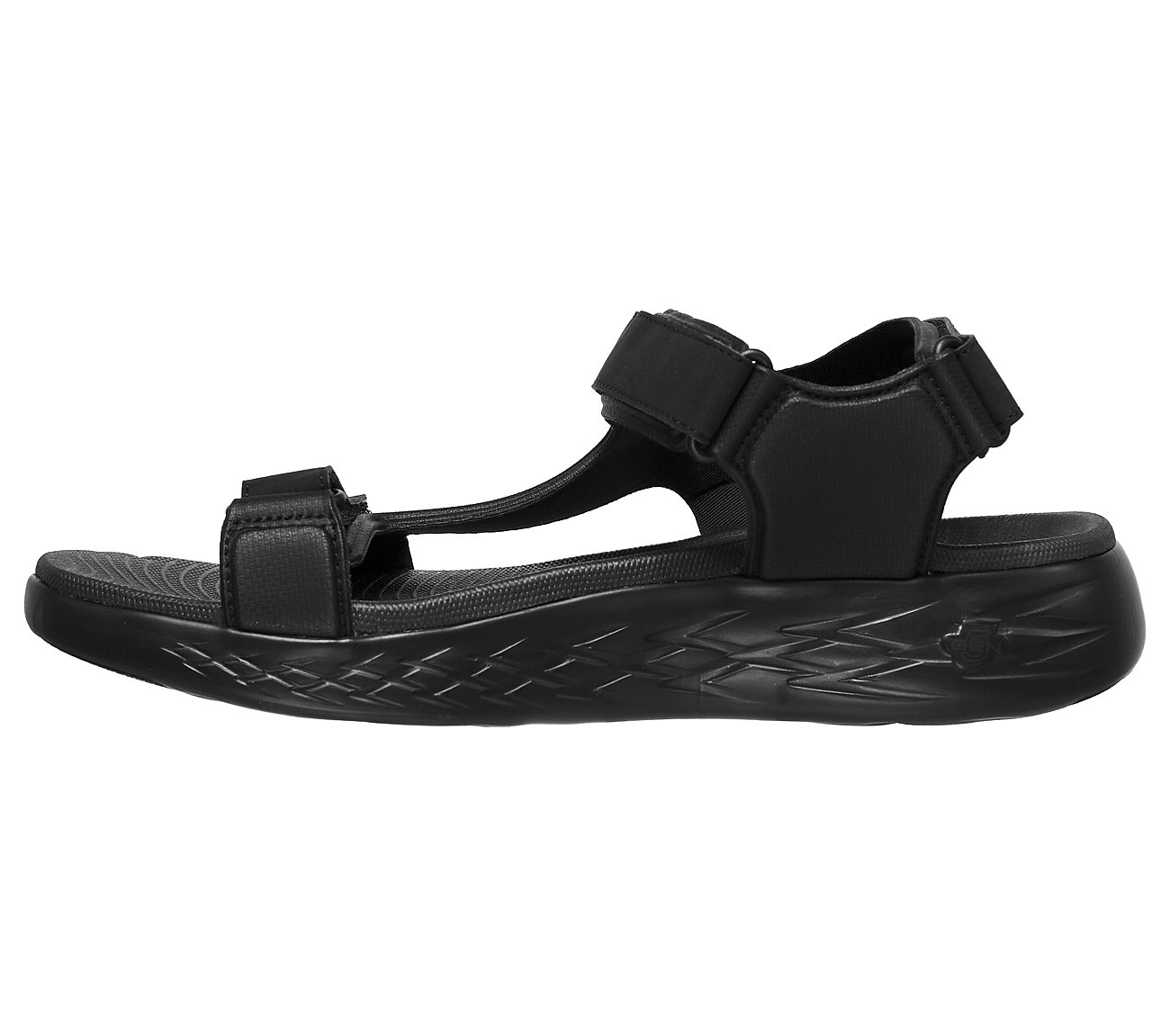 ON-THE-GO 600 - VENTURE, BLACK/LIME Footwear Left View