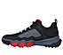 SKECHERS ELITE SPORT FIELD, BLACK/GREY/RED Footwear Left View