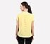 PERFORMANCE BOXY FIT T SHIRT, NATURAL/YELLOW