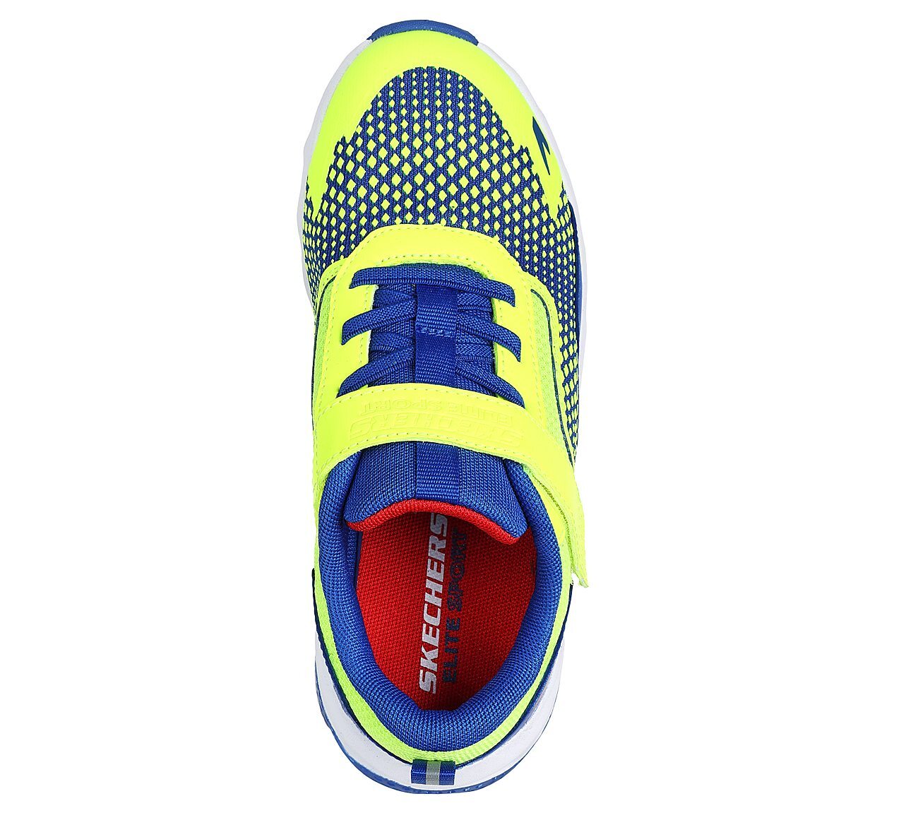 ELITE SPORT TREAD, YELLOW/BLUE Footwear Top View