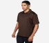 SKECH-AIR POLO, BURGUNDY Apparels Top View