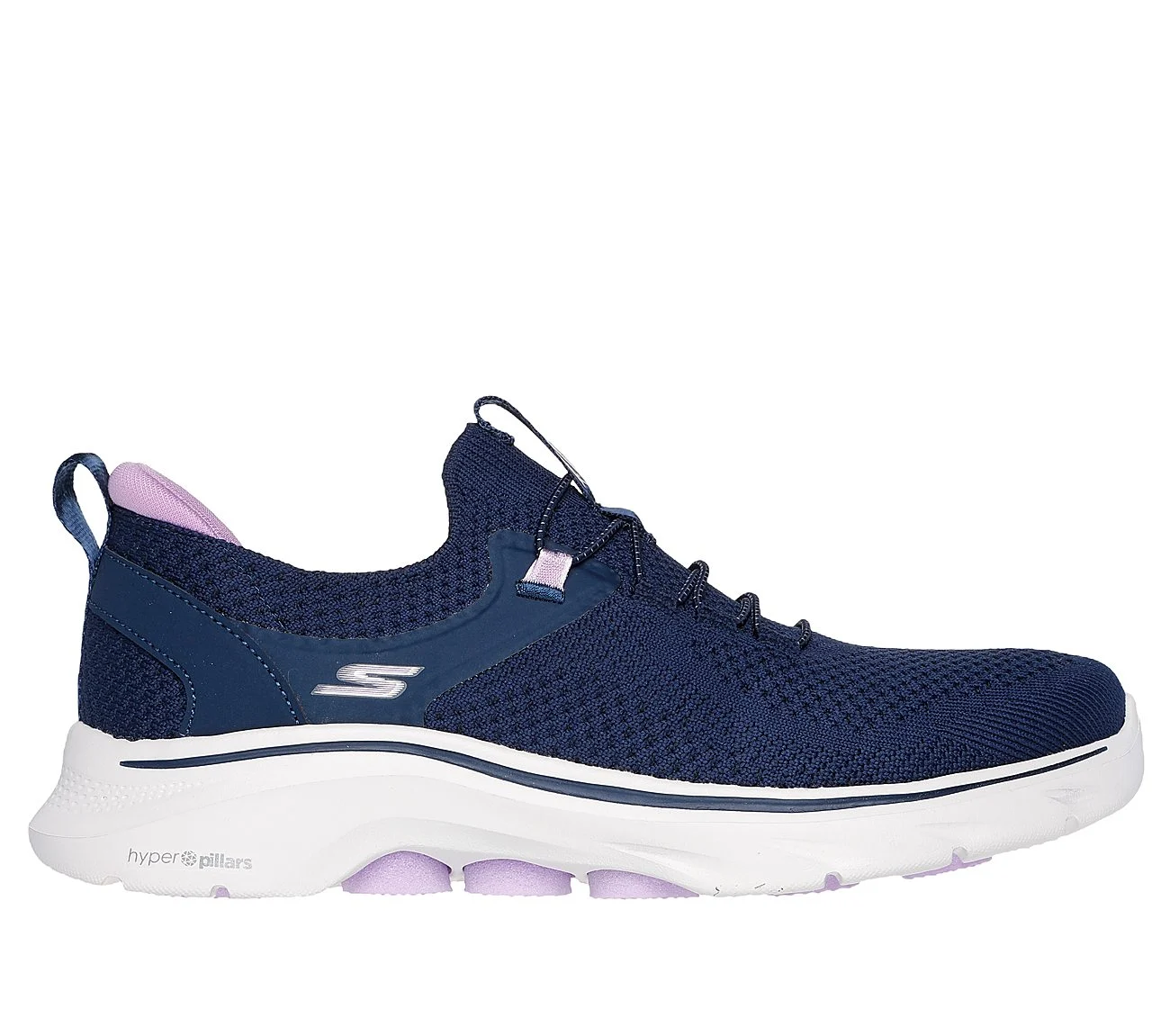 GO WALK 7 - ABIE, NAVY/LAVENDER