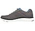 FLEX ADVANTAGE- COVERT ACTION, CHARCOAL/BLUE Footwear Right View