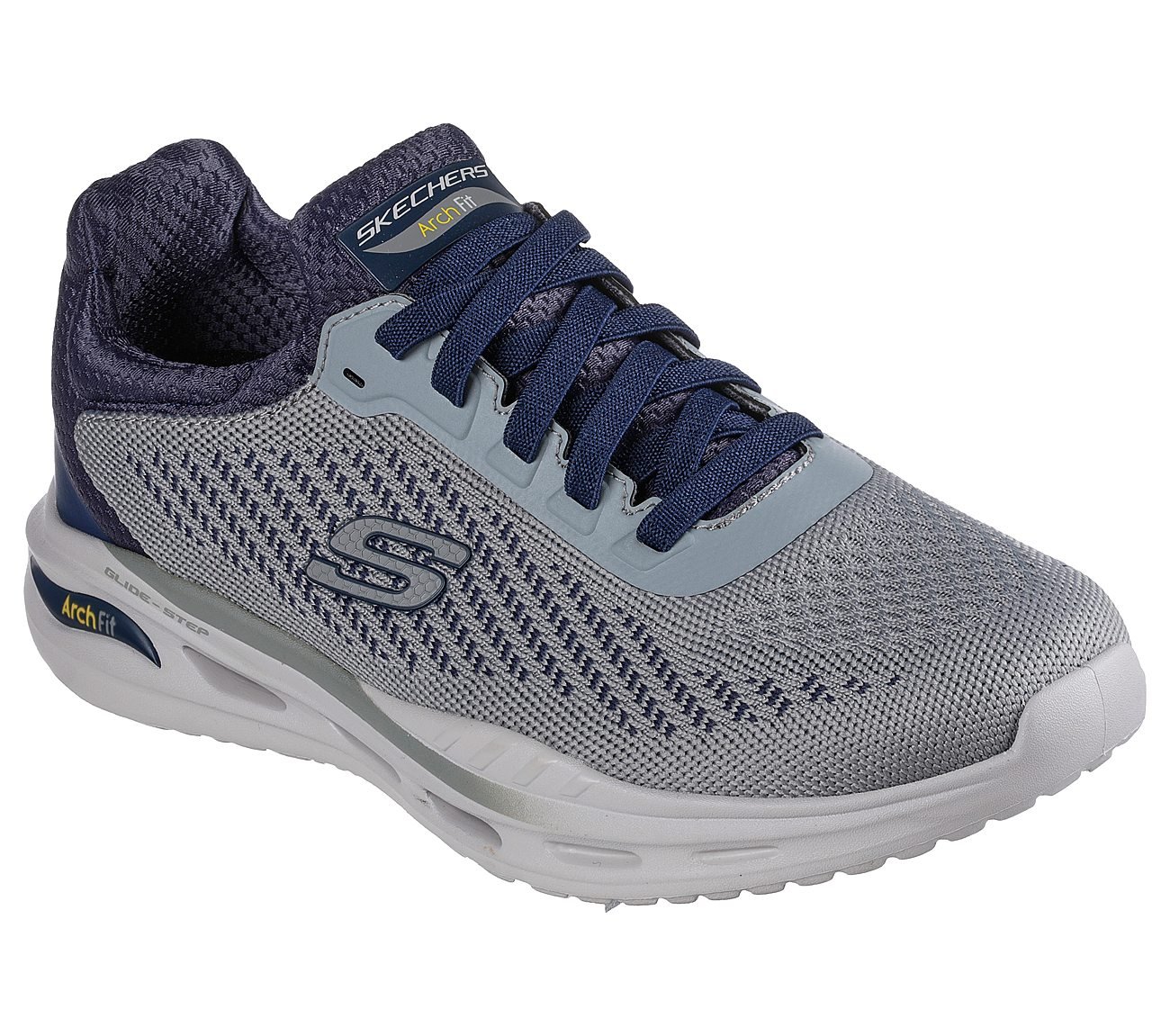 ARCH FIT ORVAN - TRAYVER, GREY/NAVY Footwear Right View