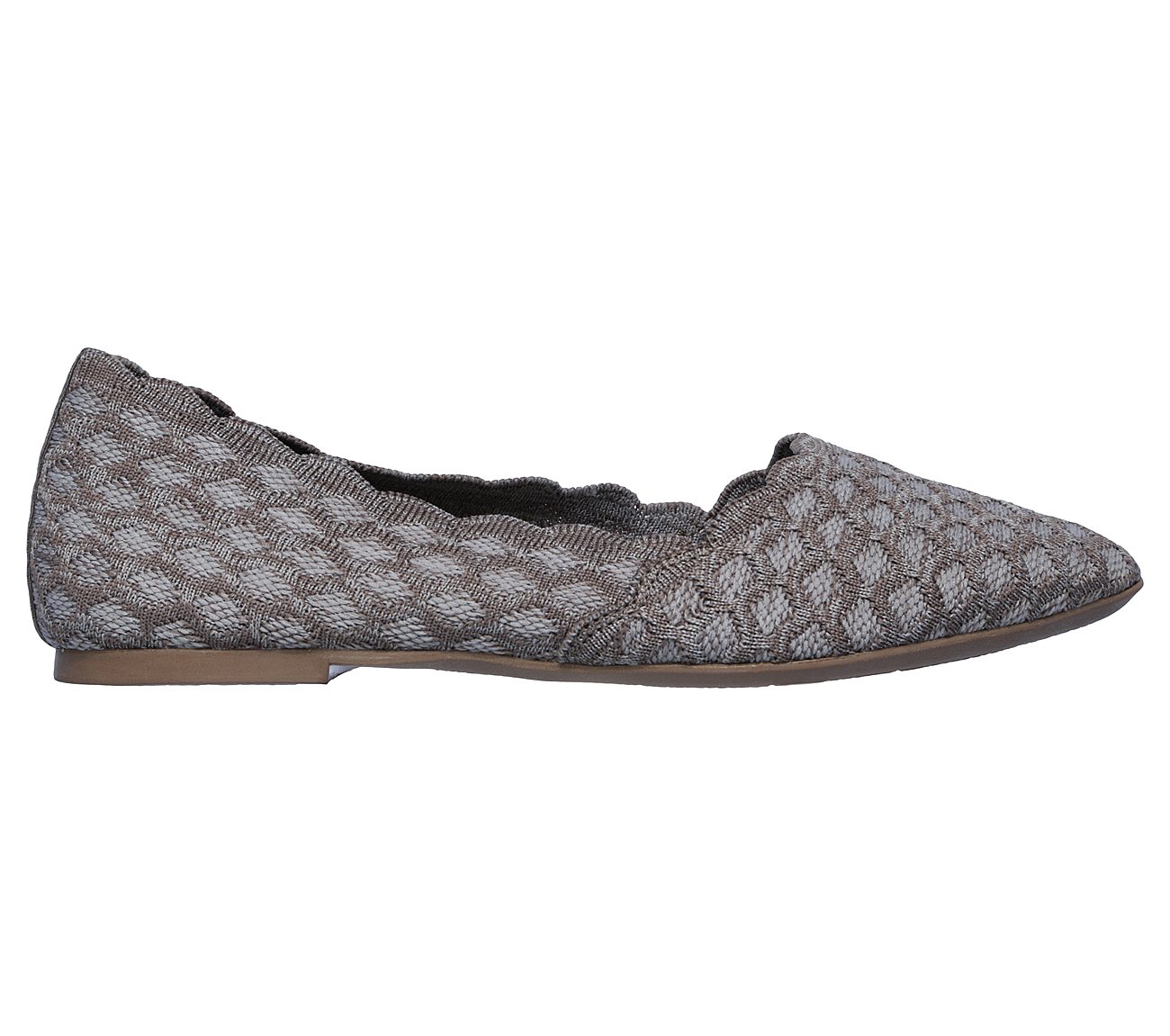 CLEO - HONEYCOMB, DARK TAUPE Footwear Lateral View