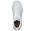 GO WALK MAX, WWWHITE Footwear Top View