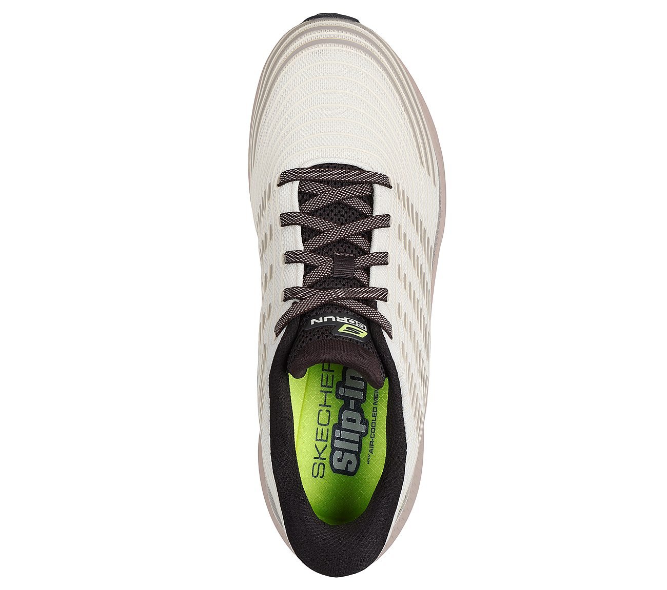 GO RUN CONSISTENT 2.0 - SENNA, TAUPE/BROWN Footwear Top View