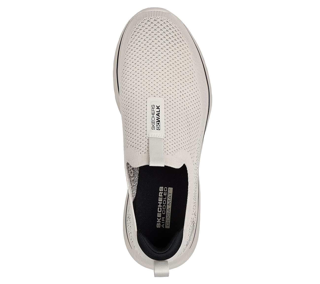 GO WALK 7, TTAUPE Footwear Top View