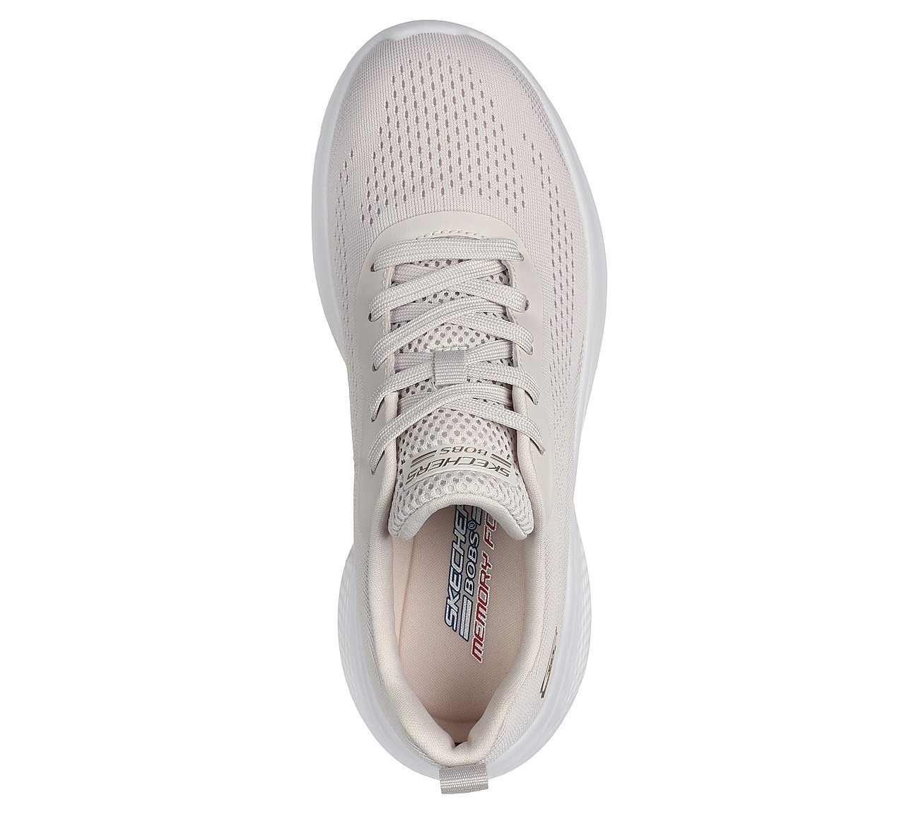 BOBS INFINITY, NATURAL Footwear Top View