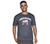 FLAG HERITAGE T-SHIRT, NNNAVY Apparels Lateral View