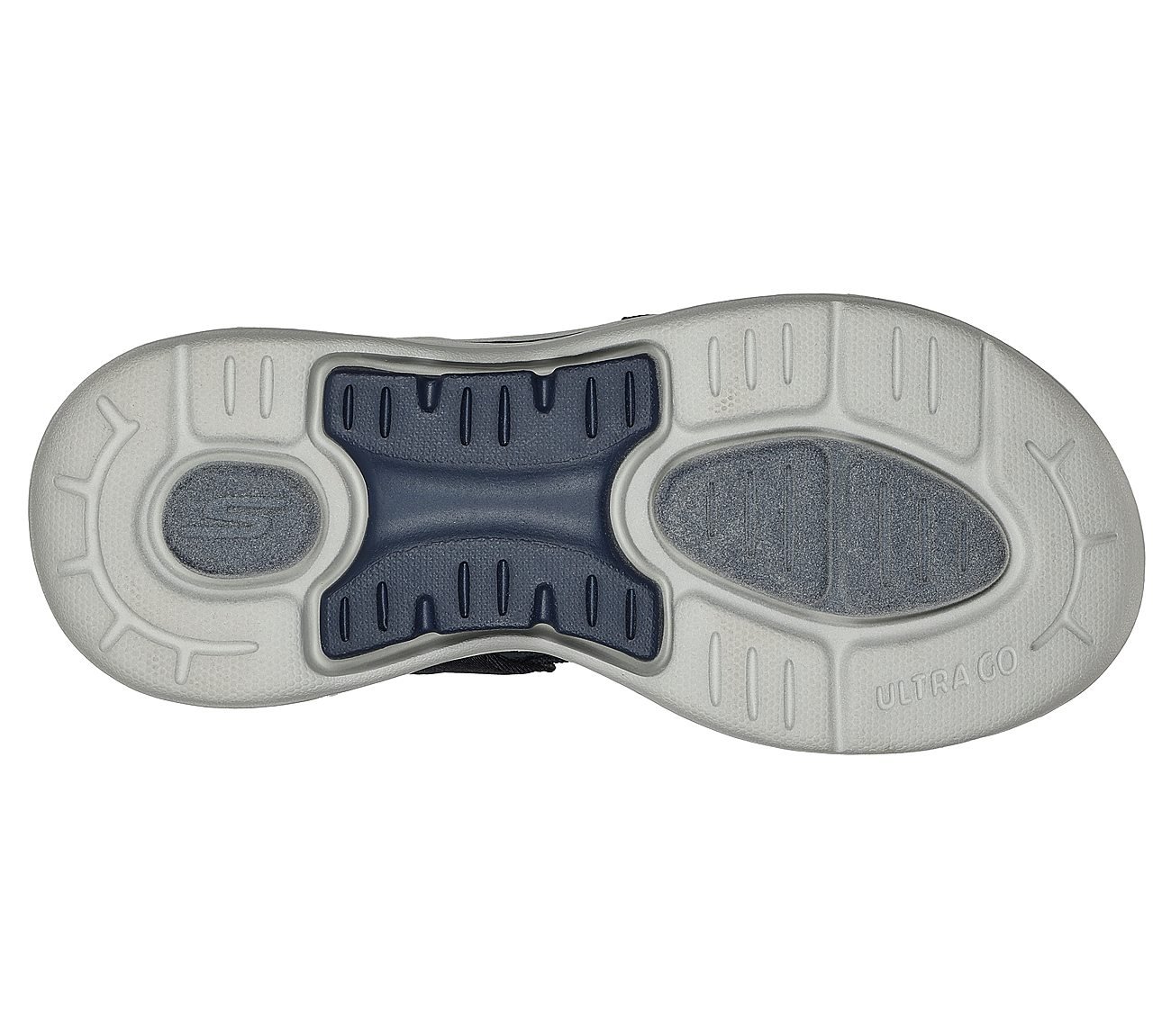 GO WALK ARCH FIT SANDAL - AST, NNNAVY Footwear Bottom View