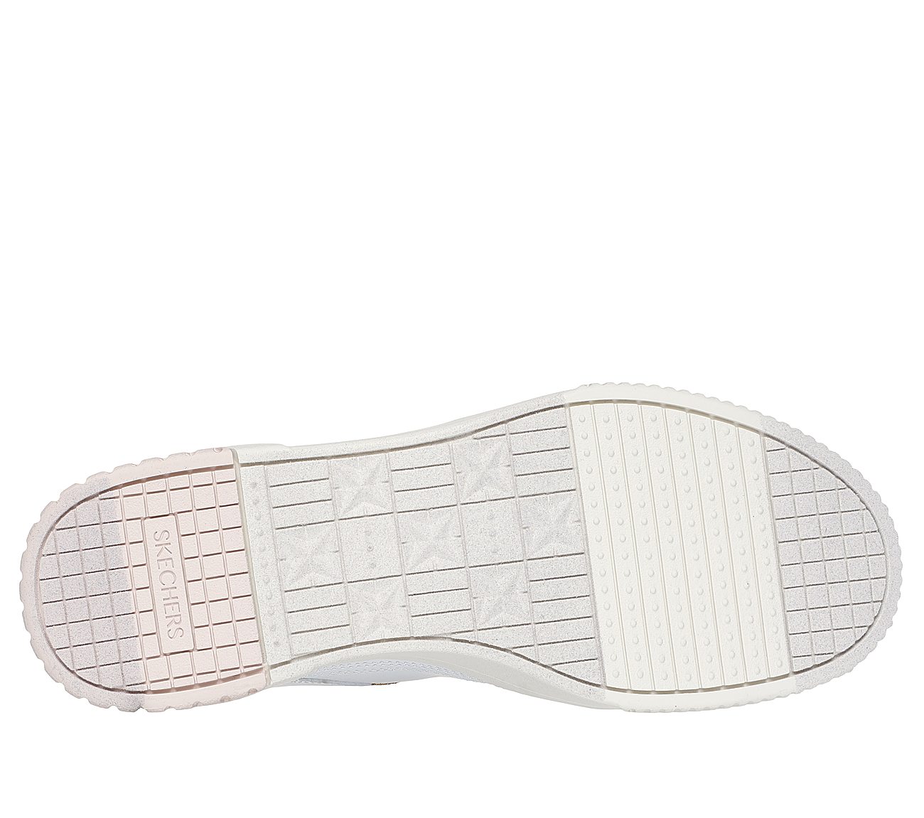 JADE-BEST IN CLASS, WHITE/PINK Footwear Bottom View