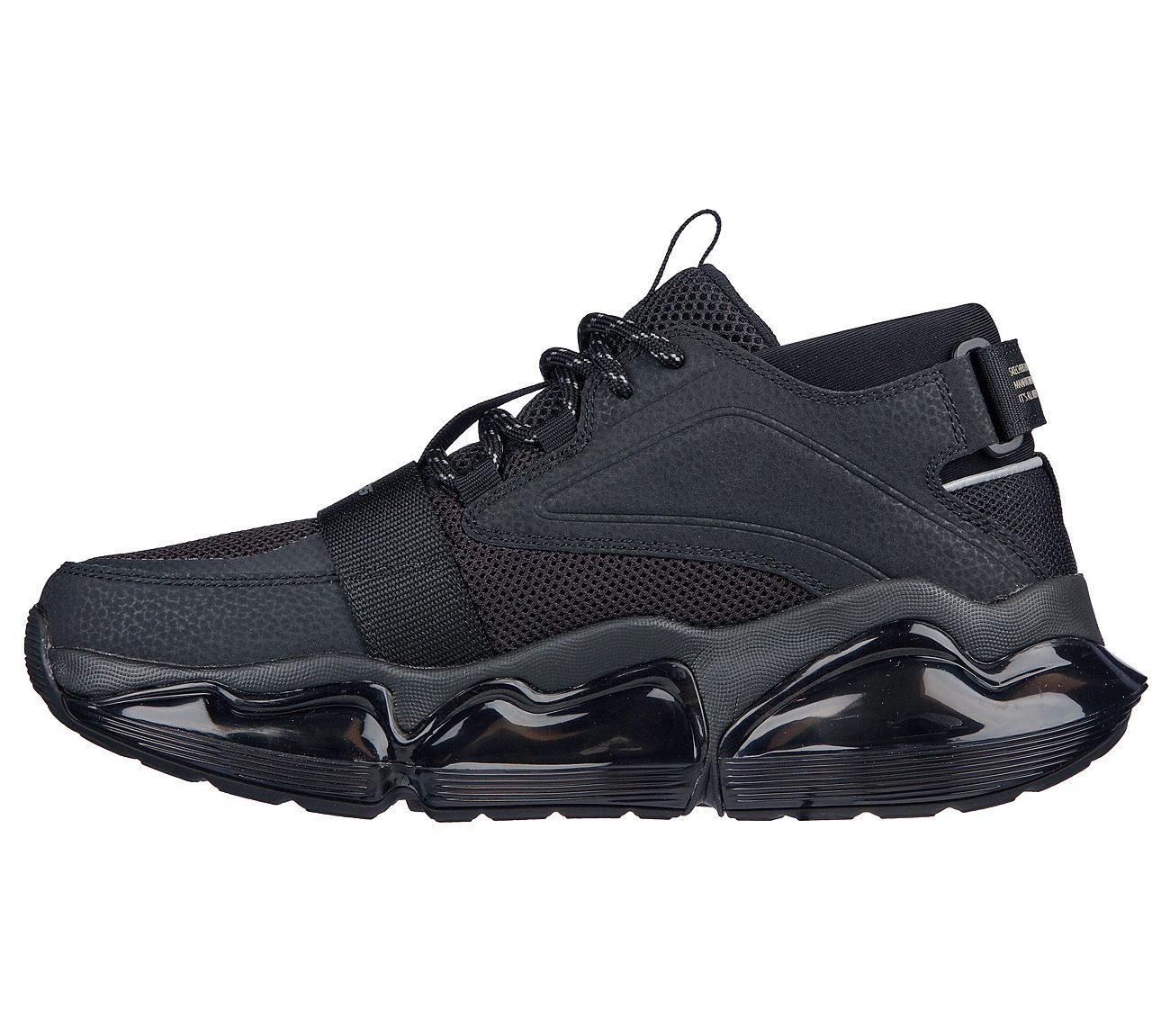 AIR CUSHIONING MEGA, BBLACK Footwear Left View