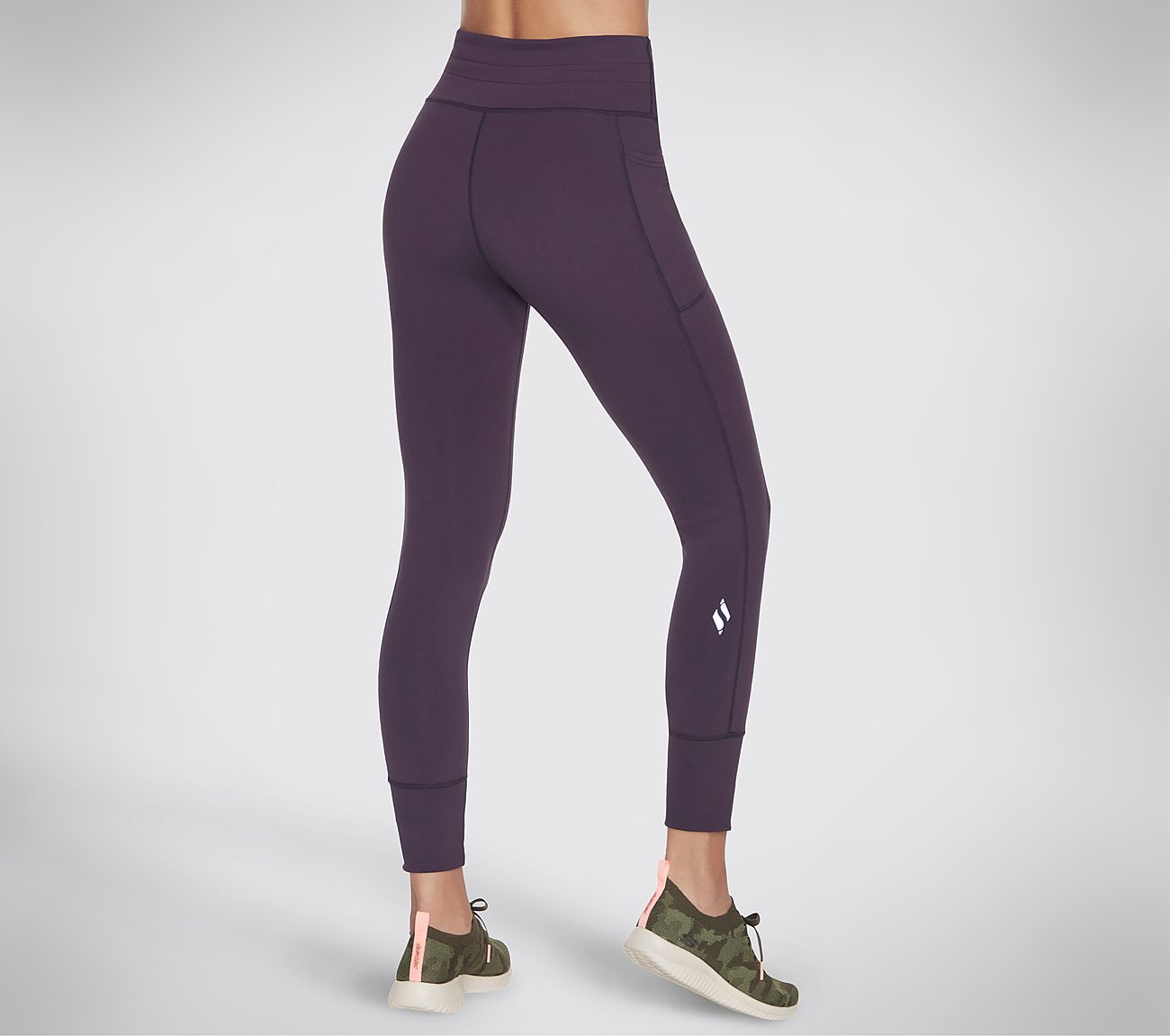 GOWALK JOGGING PANT, DARK PURPLE Apparels Top View