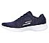 GO WALK 4 - SERENITY, NAVY/WHITE Footwear Left View