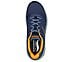 MAX CUSHIONING ARCH FIT - SWI, NAVY/ORANGE Footwear Top View