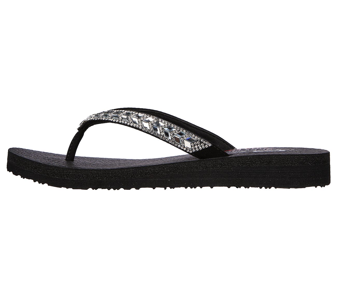 MEDITATION - CLEAR WATERS, BLACK/SILVER Footwear Left View