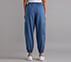 ACTIVE WOVEN JOGGER, WHITE/PERIWINKLE