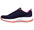 GO RUN PULSE - ULTIMATE BEST, NAVY/PURPLE Footwear Left View