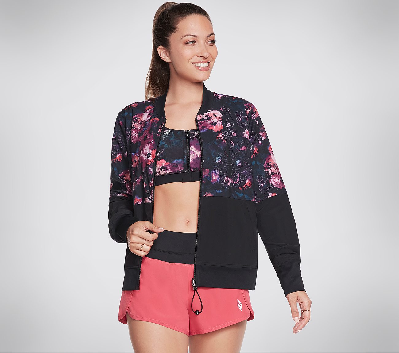 SKECHWEAVE LINEAR FLORAL REVE, MMULTI Apparel Lateral View