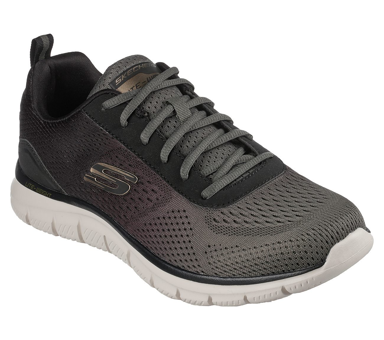 TRACK-RIPKENT, OLIVE/BLACK Footwear Right View