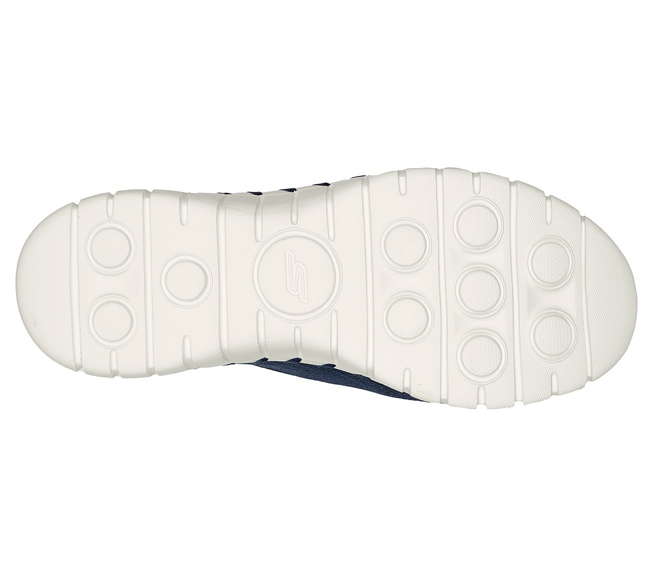 GO WALK SMART 2, NAVY/WHITE Footwear Bottom View