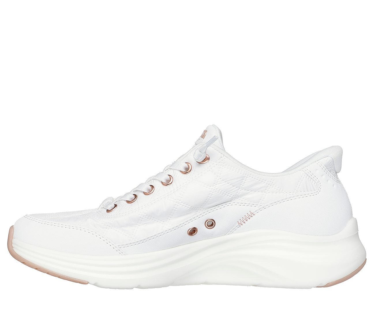 CONTOUR FOAM-GOLDEN HOUR, WHITE ROSE GOLD Footwear Left View