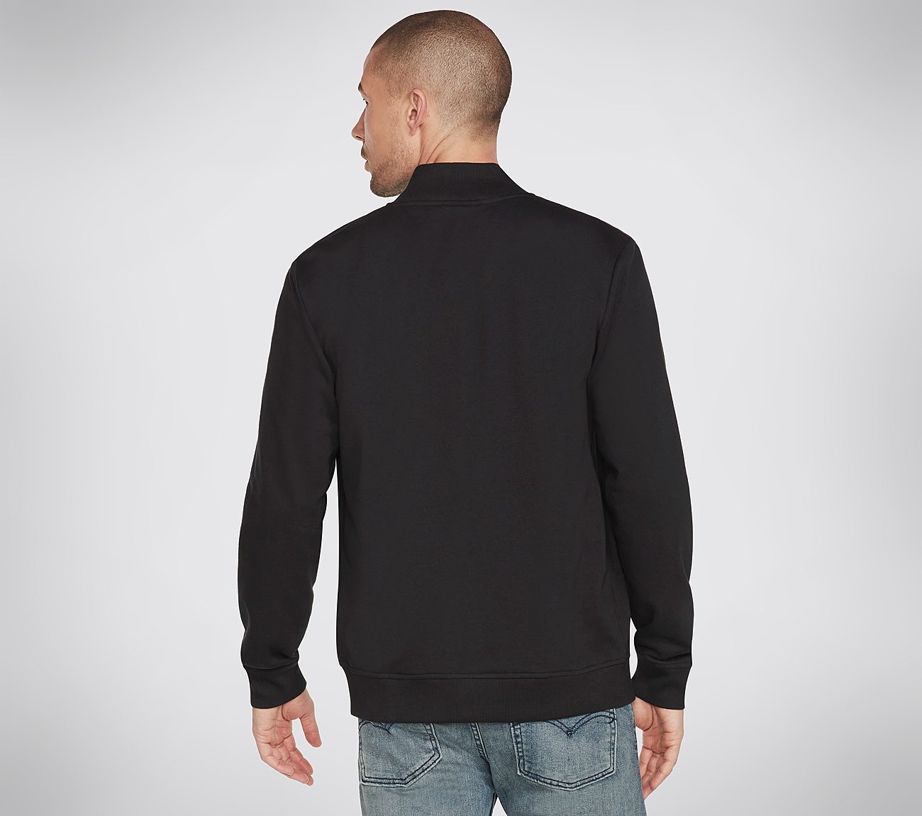 THE HOODLESS HOODIE GOWALK EV, BBBBLACK Apparel Top View