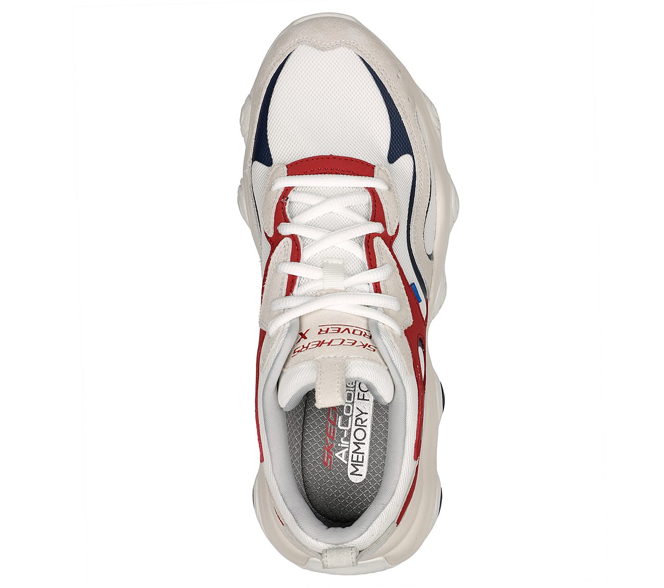 ROVER X-PROXIMITY, WHITE/NAVY/RED Footwear Top View