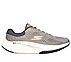 GO WALK MAX WALKER - AUGUSTUS, CHARCOAL/ORANGE Footwear Lateral View