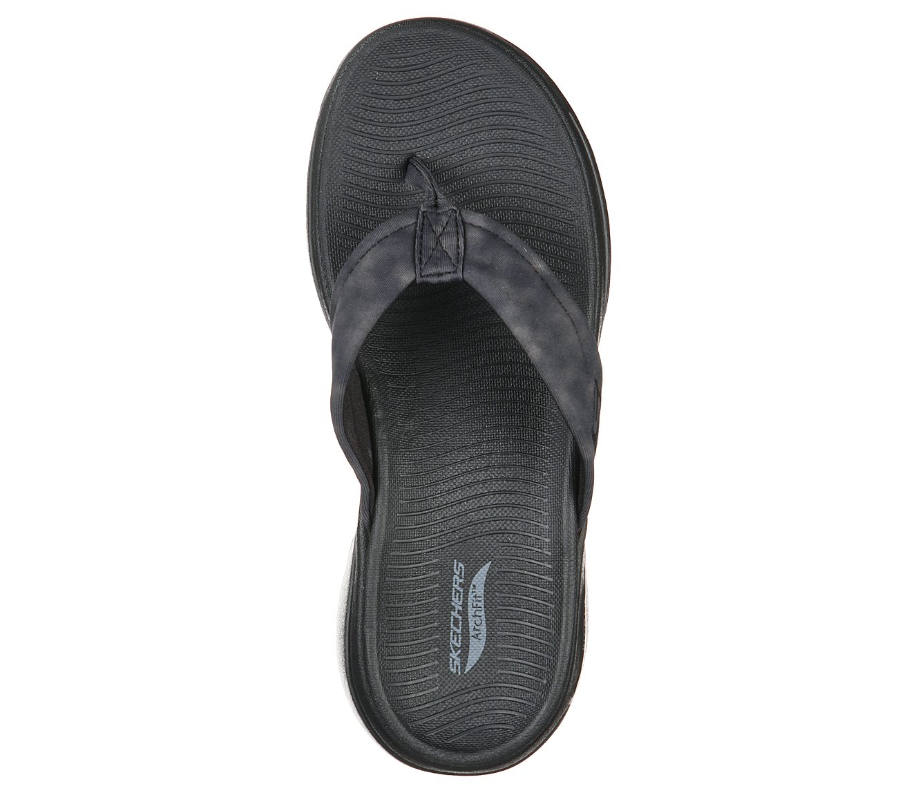 SKECHERS GO WALK ARCH FIT - ASTOUND, BBLACK Footwear Top View