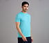 SS LARGE PERFORATED T-SHIRT, TURQUOISE